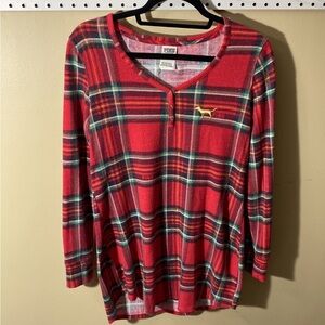 VS/Pink Holiday Sleep Dress